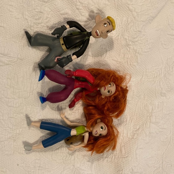 Rare Kim Possible Disney Action Figures with prerecorded backpacks that work - Picture 2 of 11